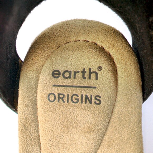 Earth Origins Kendra Kane Wedge Black Size 7M - Picture 2 of 8